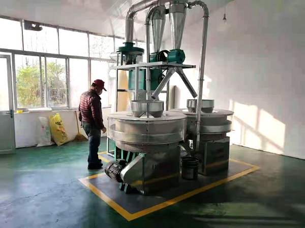 鑫峰面粉机械厂家自动上料石磨单机如何使用？
