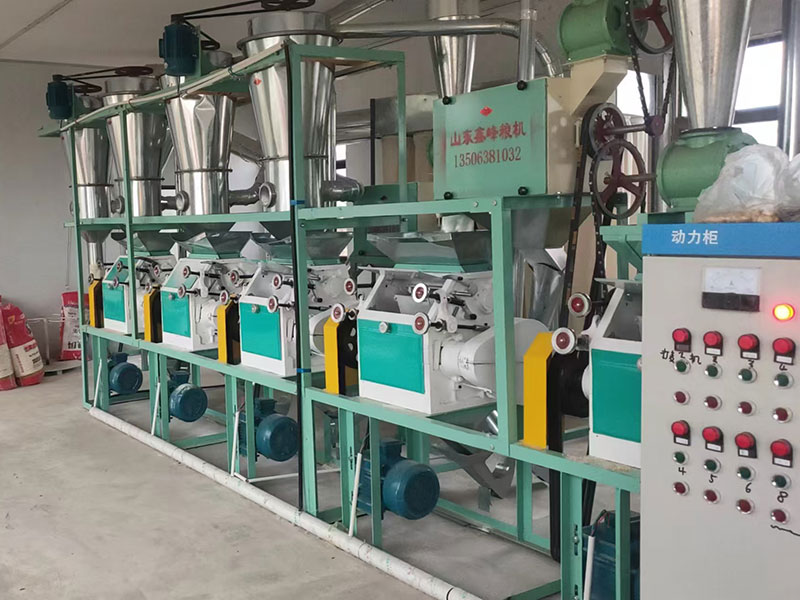 全自动面粉机设备的加工特点