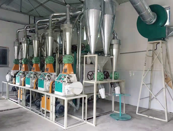 鑫峰大型全自动面粉生产线，专为规模化粮油加工企业打造，覆盖日产10吨至300吨产能区间。
